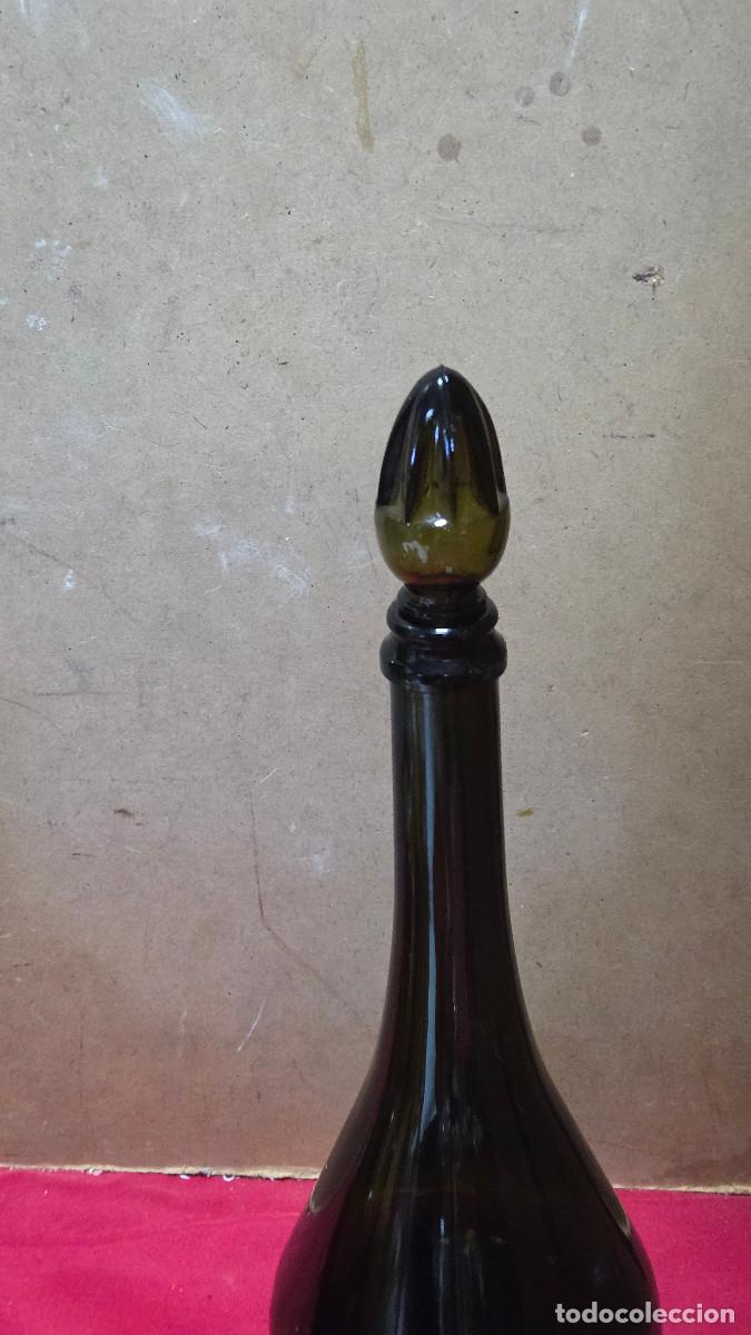 Antig&uuml;edades: botella de cristal vintage - Foto 2
