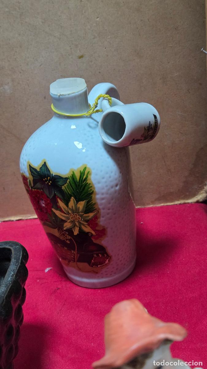 Antig&uuml;edades: botella de ceramica vintage