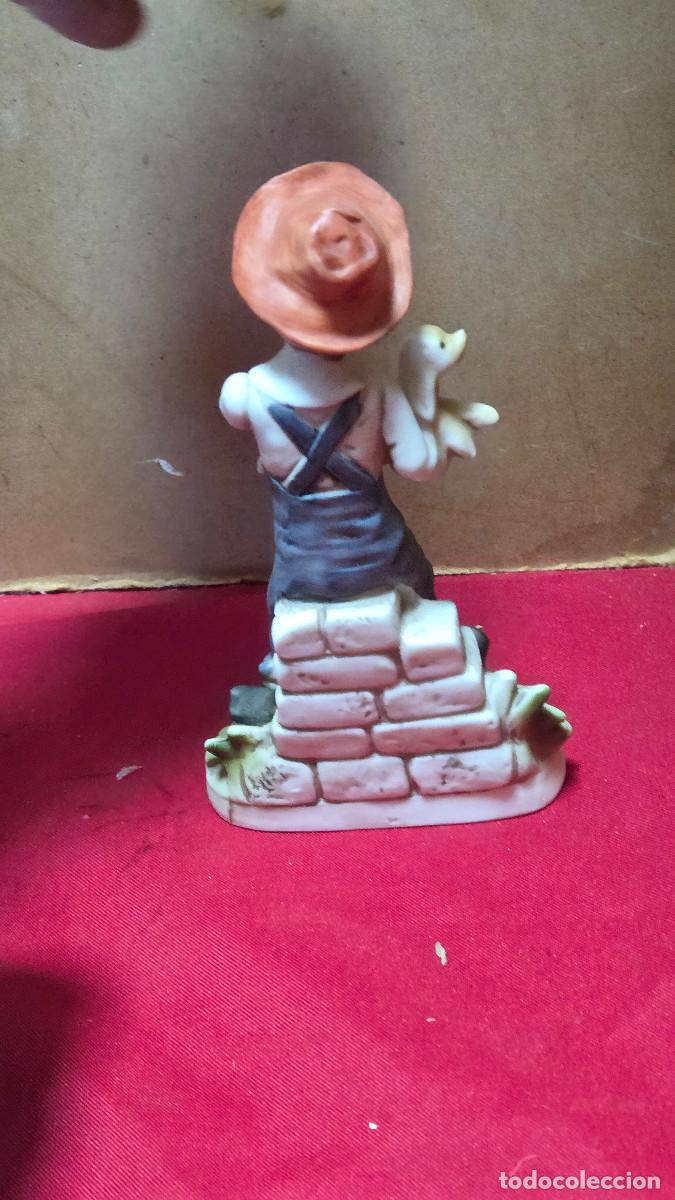 Antig&uuml;edades: figura de porcelana biscuit - Foto 5