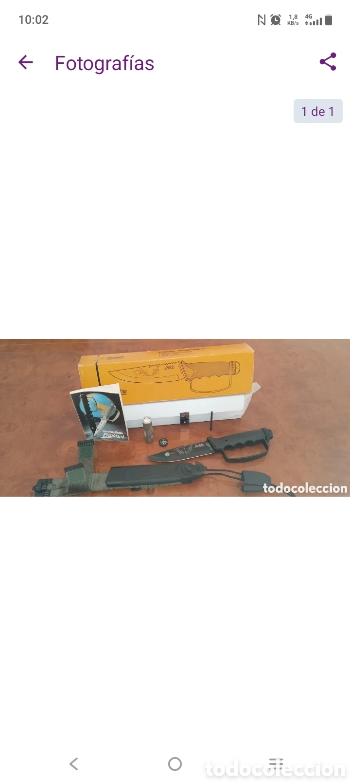 Antig&uuml;edades: Cuchillo Marto explora suvirval completo