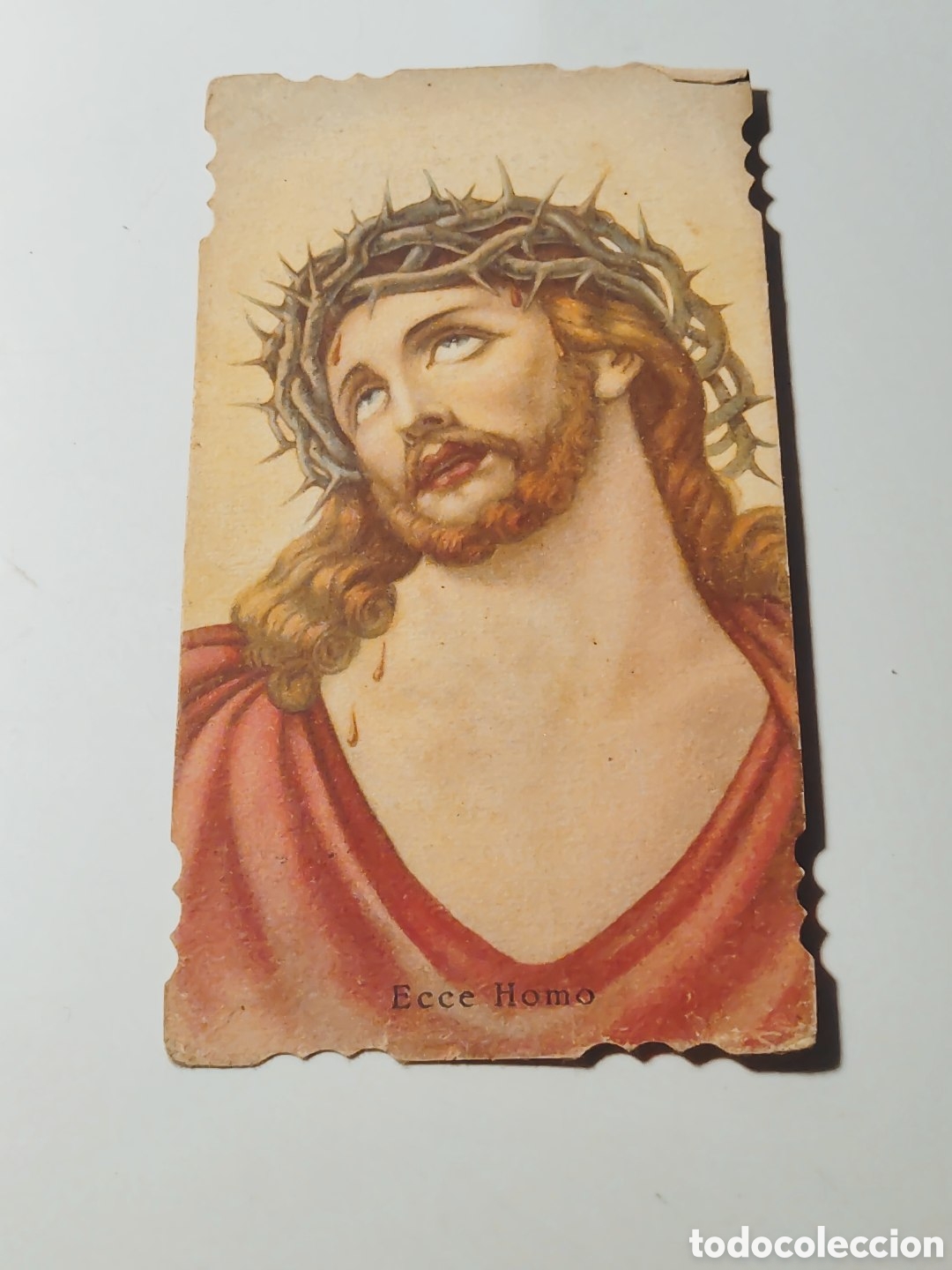 Antig&uuml;edades: ECCE HOMO. 1934. Interesante reverso.