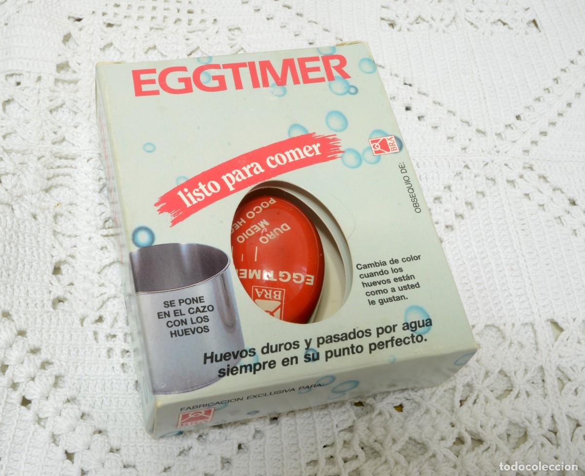 Antig&uuml;edades: Temporizador de huevos que cambia de color por calor Eggtimer
