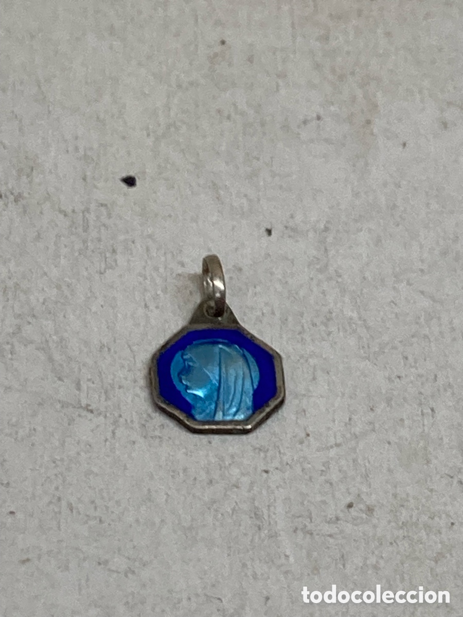 Antig&uuml;edades: Colgante de plata religiosa C676