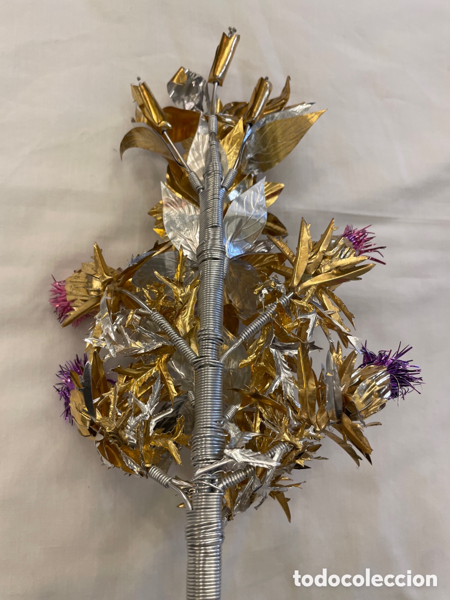 Antig&uuml;edades: Flor de talco siglo XX - Foto 6