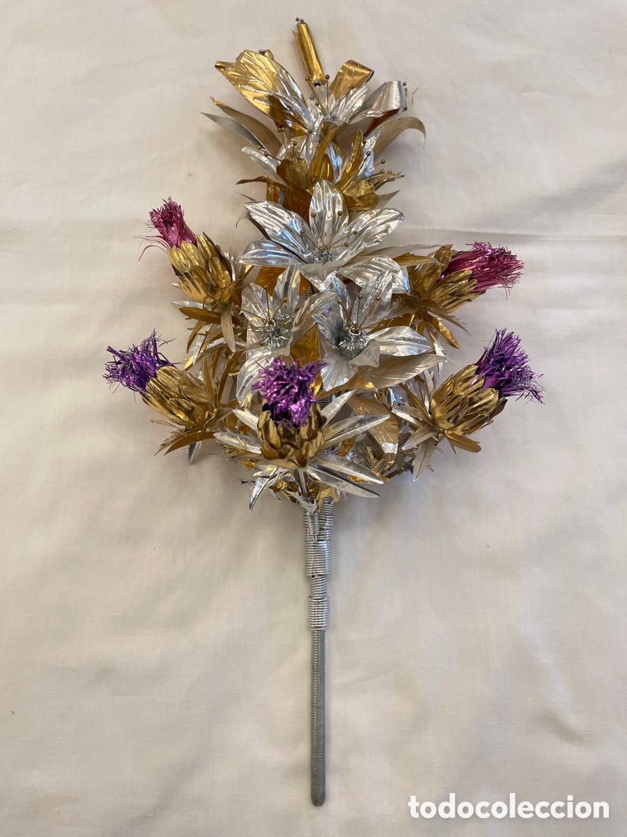 Antig&uuml;edades: Flor de talco siglo XX