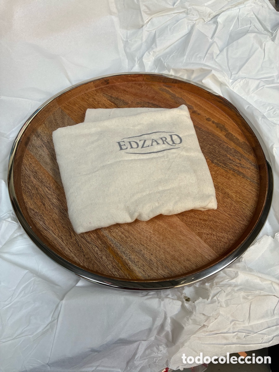 Antig&uuml;edades: Bandeja decorativa EDZARD Cincinnati de 40 cm