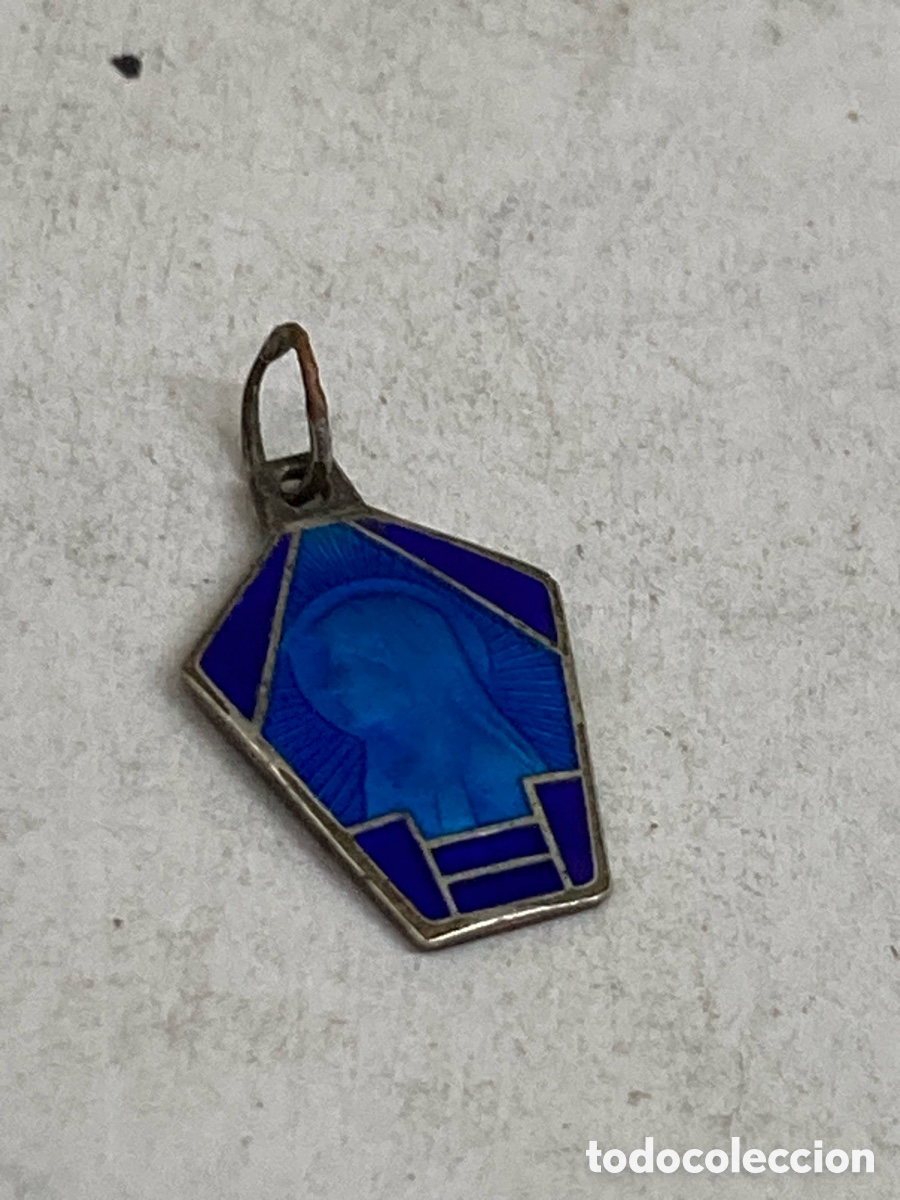 Antig&uuml;edades: Colgante de plata religiosa C676
