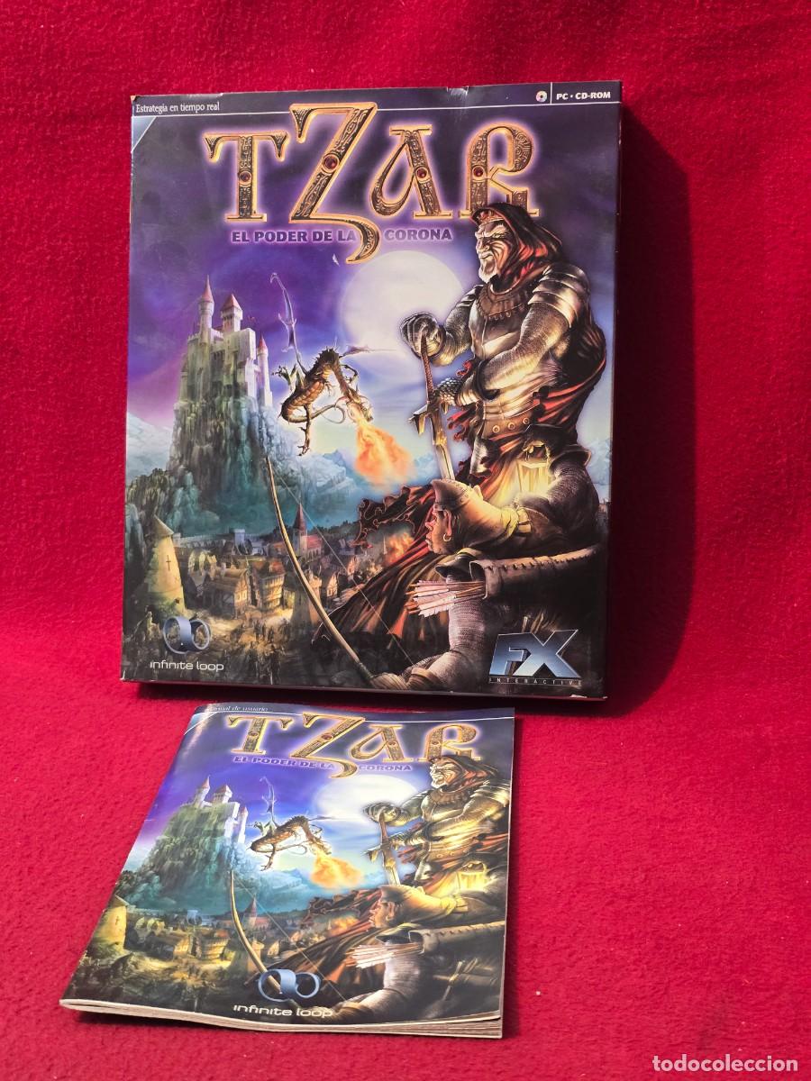 Antig&uuml;edades: CAJA VACIA CON INSTRUCVIONES DE VIDEOJUEGO DE PC : TZAR