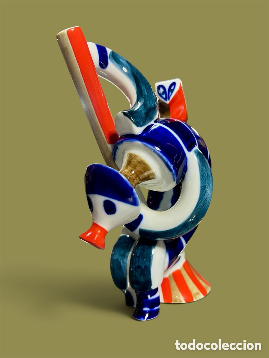 Antiques: Figura de porcelana Sargadelos - &rdquo;Bruja Chuchona&rdquo; (18 x 15 cm) - Excelente estado
