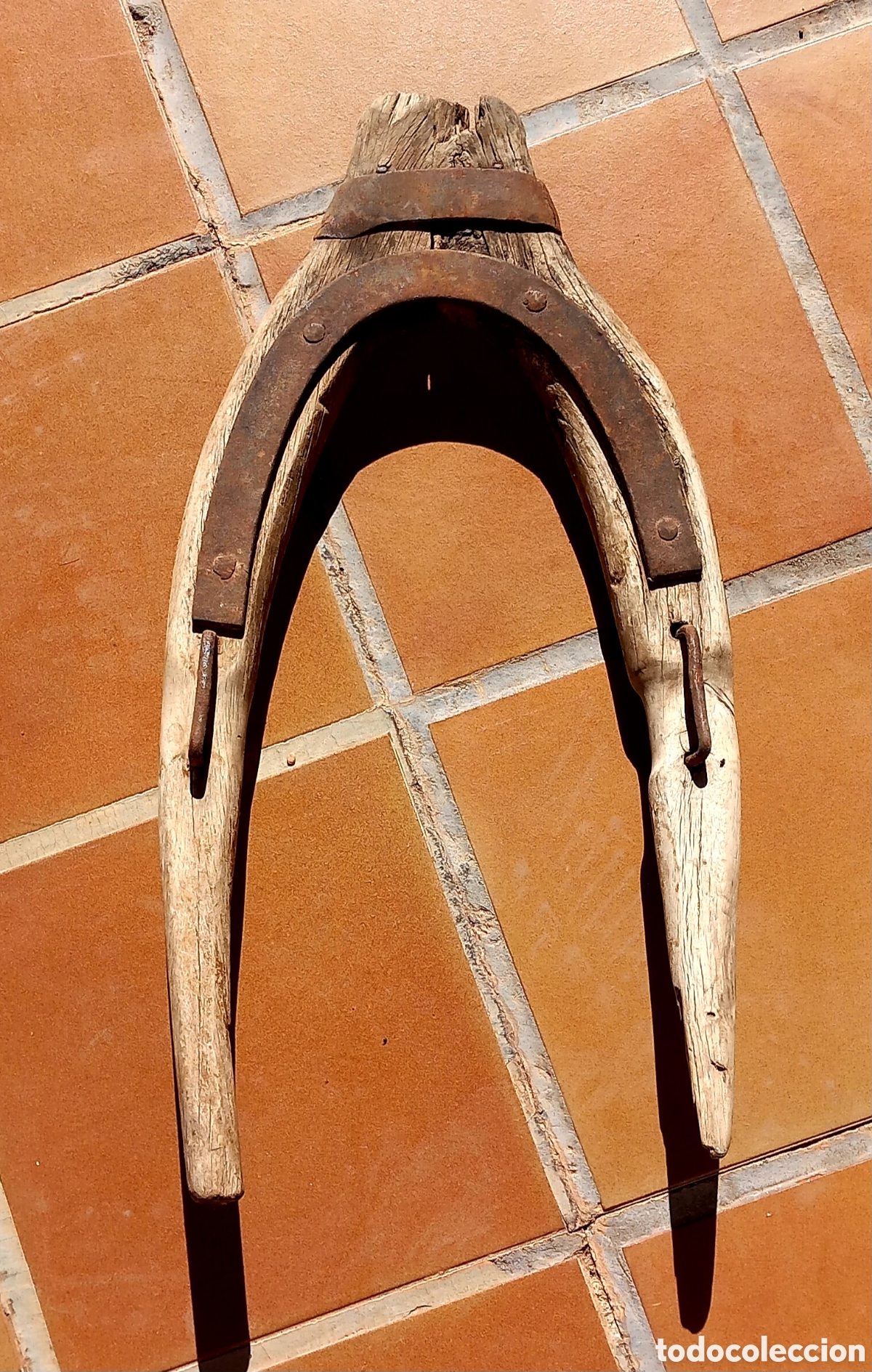Antig&uuml;edades: PAREJA DE HORCATES ANTIGUOS - Foto 2