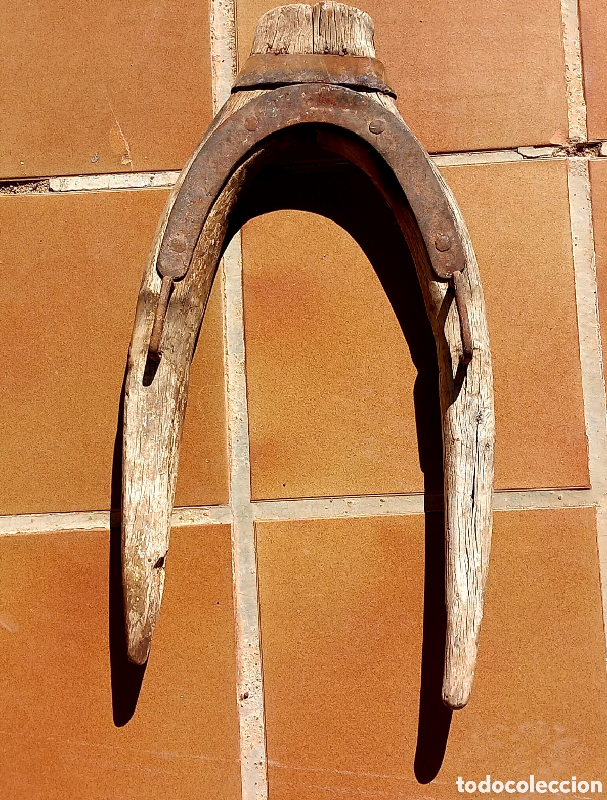 Antig&uuml;edades: PAREJA DE HORCATES ANTIGUOS - Foto 3