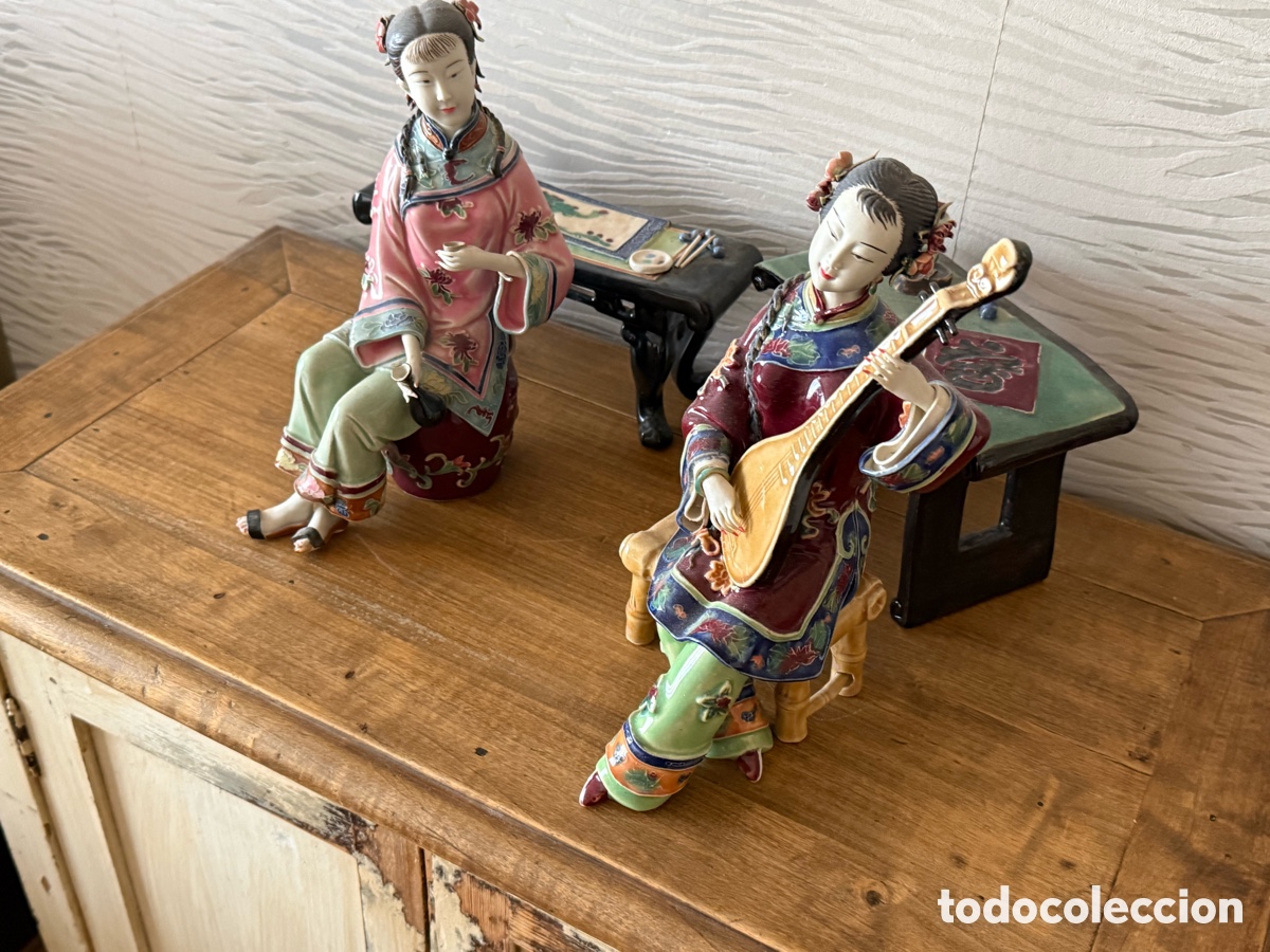 Antig&uuml;edades: CONJUNTO. PORCELANA CHINA - Foto 3