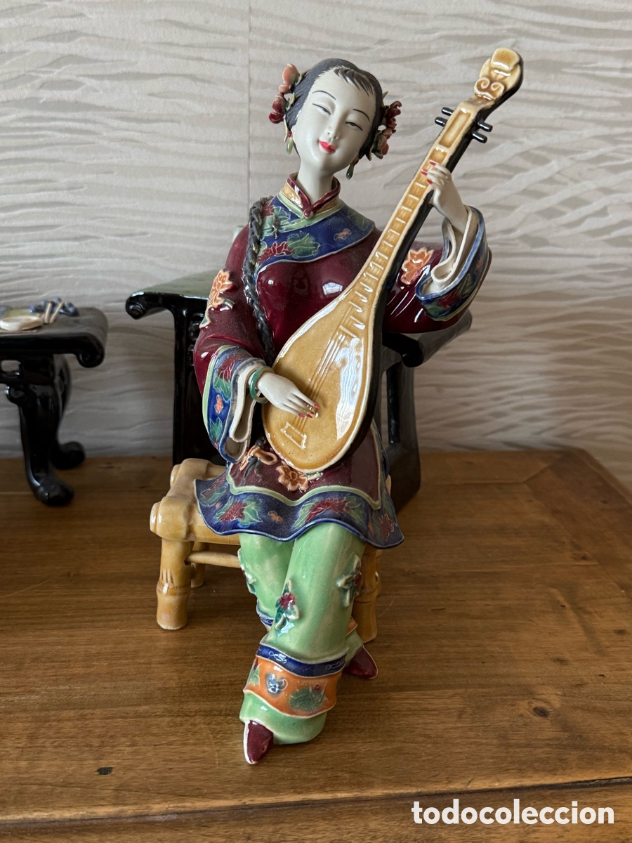 Antig&uuml;edades: CONJUNTO. PORCELANA CHINA - Foto 4