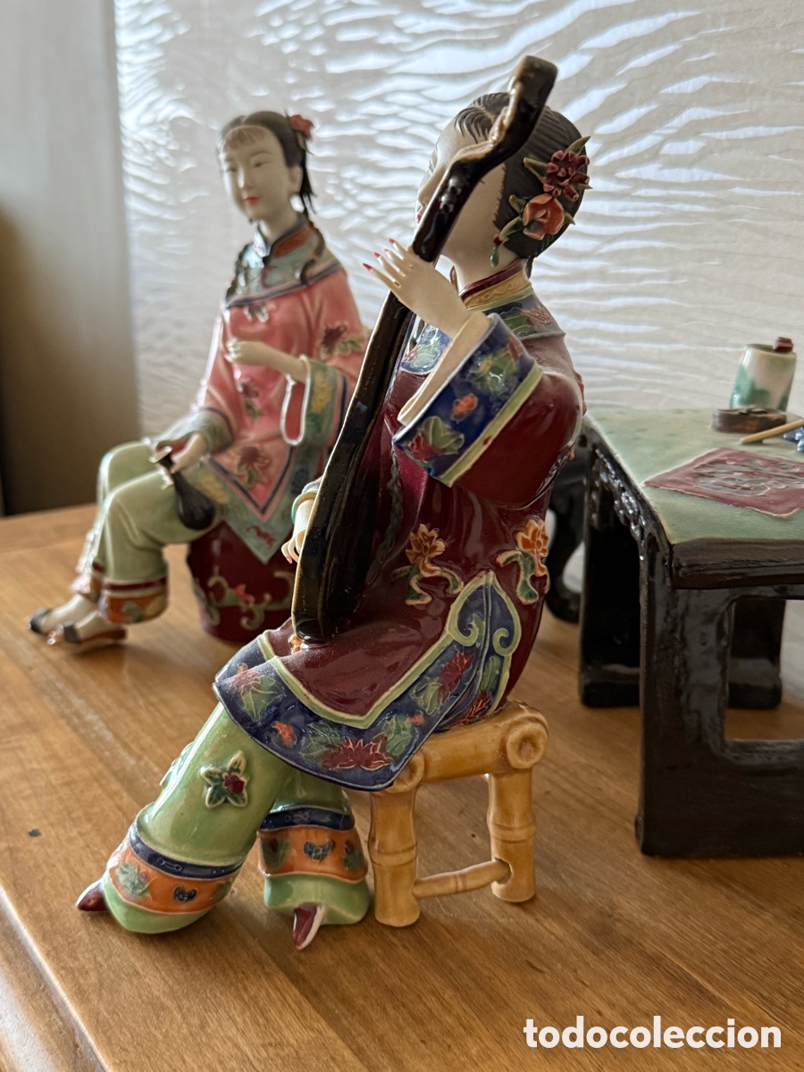 Antig&uuml;edades: CONJUNTO. PORCELANA CHINA - Foto 6