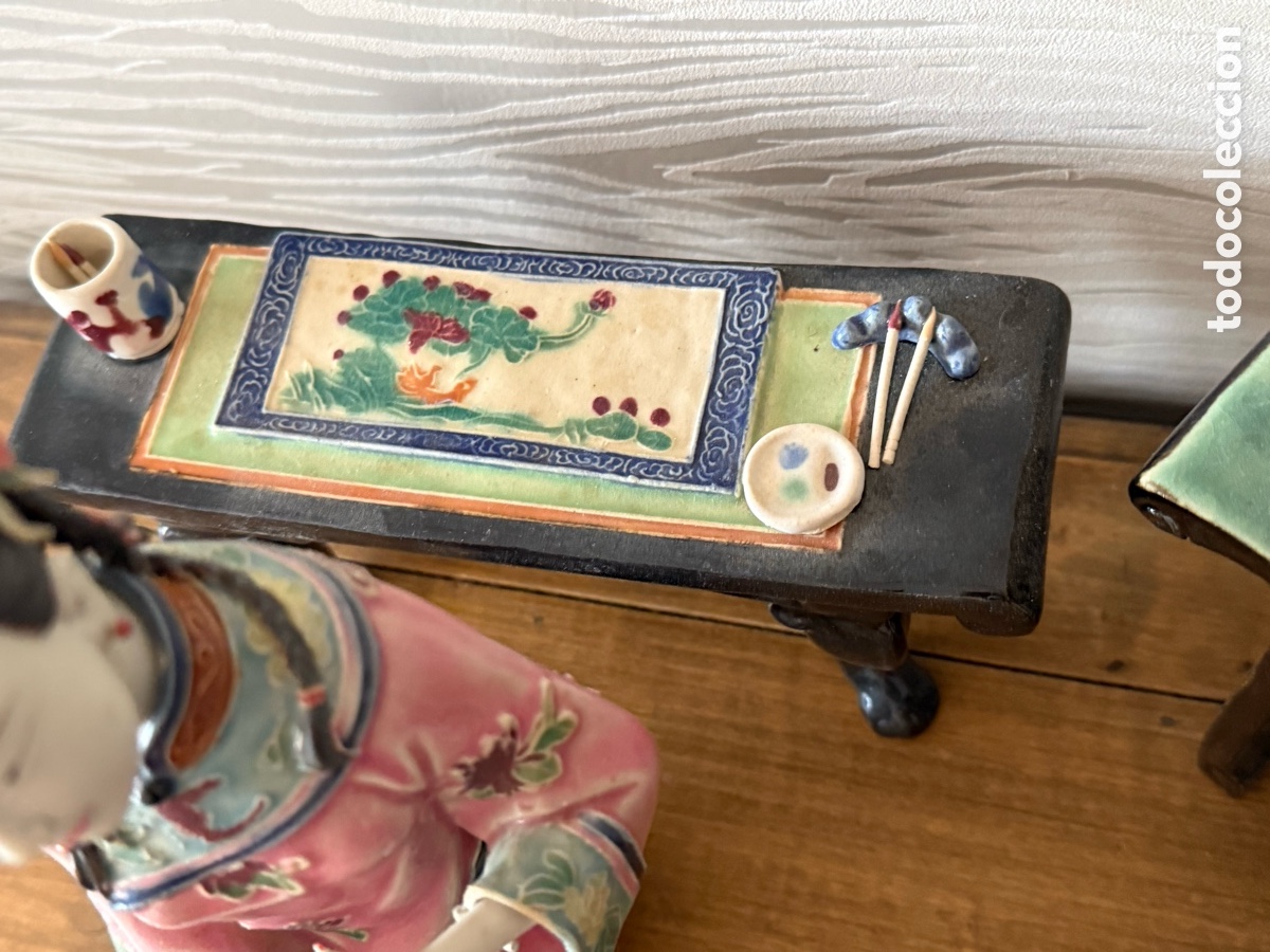 Antig&uuml;edades: CONJUNTO. PORCELANA CHINA - Foto 14