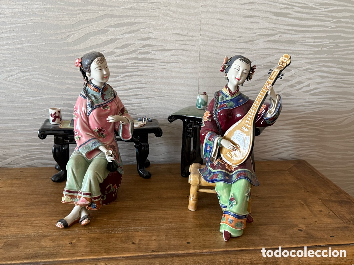 Antig&uuml;edades: CONJUNTO. PORCELANA CHINA - Foto 1