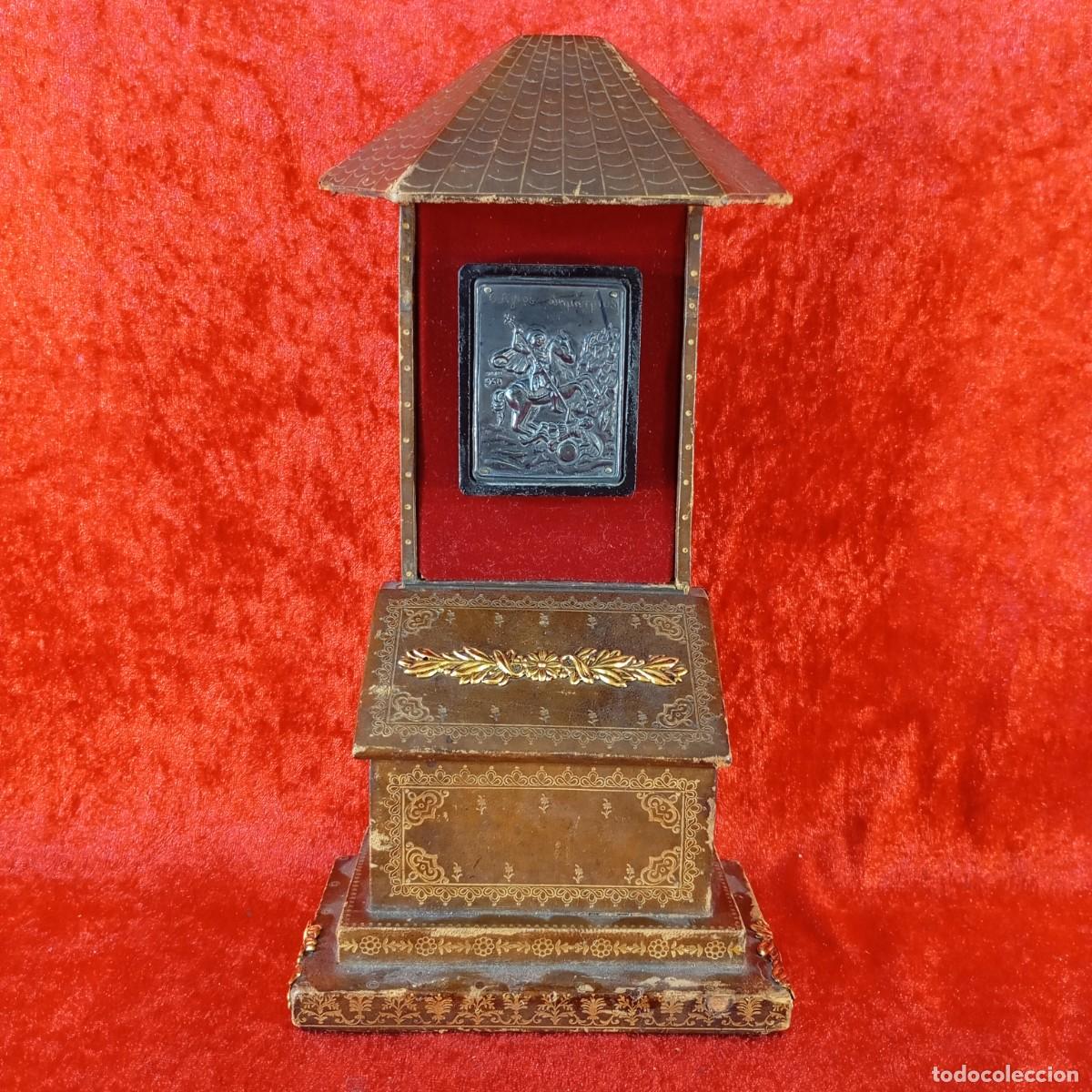 Antig&uuml;edades: ANTIGUO JUEGO DE ESCRITORIO CON RELIEVE EN PLATA - &Eacute;POCA VICTORIANA - SIGLO XIX - 12,5 X 25,2 CM