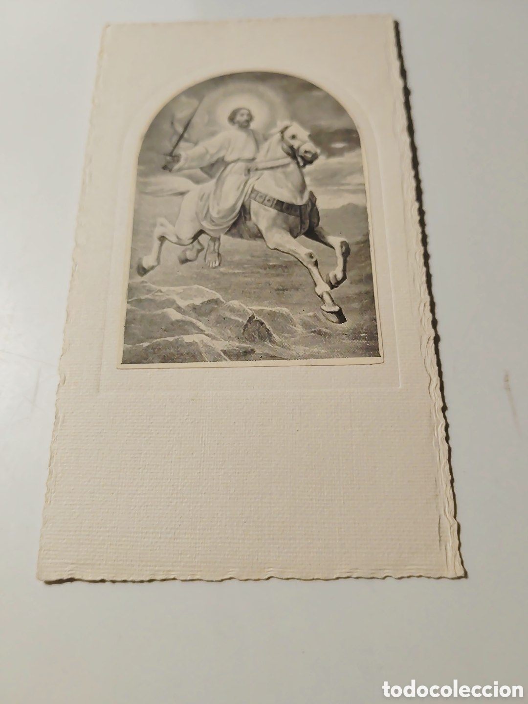 Antig&uuml;edades: SANTIAGO AP&Oacute;STOL. 1930/50 TROQUELADO, EN CARTON