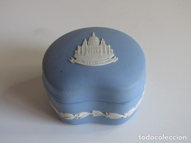 Antiquit&auml;ten: CAJITA JOYERO WEDGWOOD JASPERWARE AZUL - CATEDRAL SAN PABLO LONDRES ST PAULS CATHEDRAL