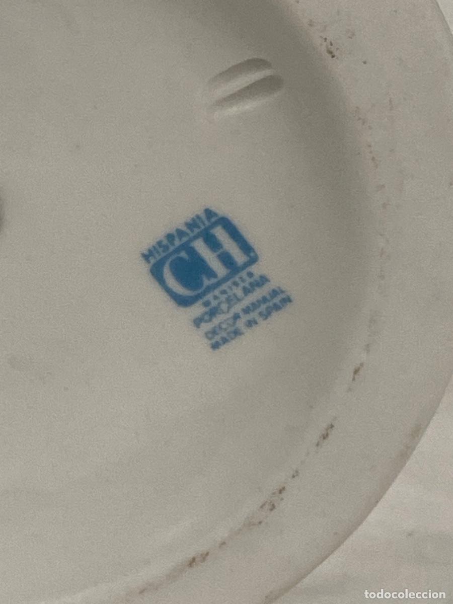 Antig&uuml;edades: PAREJA DE PORCELANAS DE LA MARCA HISPANIA. - Foto 7