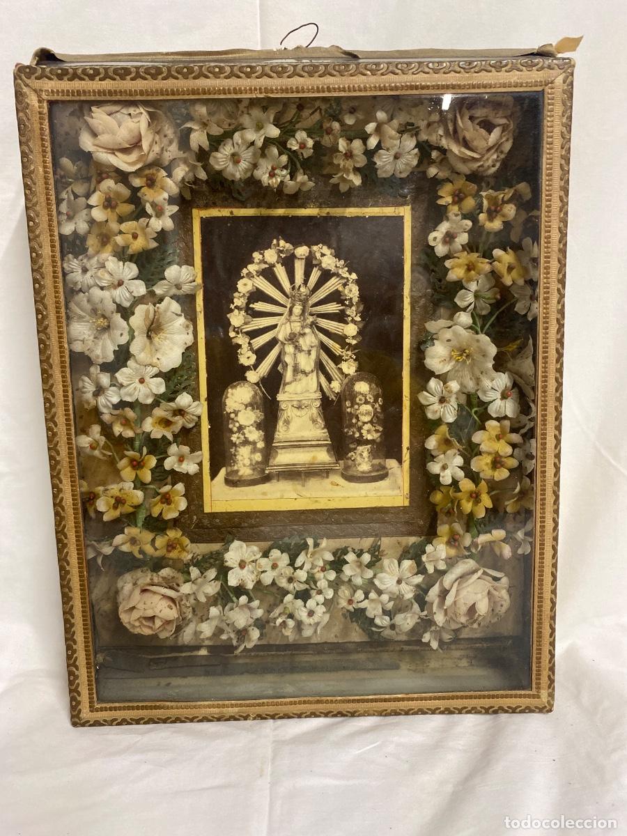 Antig&uuml;edades: VIRGEN DE LORETO,COMPOSICI&Oacute;N MONJIL. S. XIX.