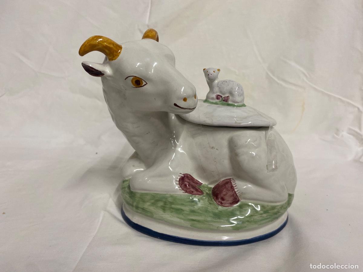 Antiques: SOPERITA DE ALCORA. ETIQUETADA.