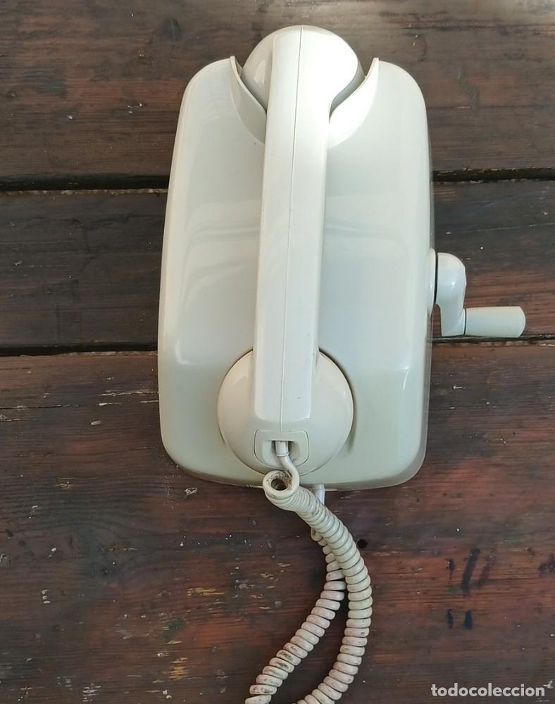 Antig&uuml;edades: Tel&eacute;fono Antiguo de Magneto SIEMENS Vintage con Manivela (Fabricaci&oacute;n Alemana)