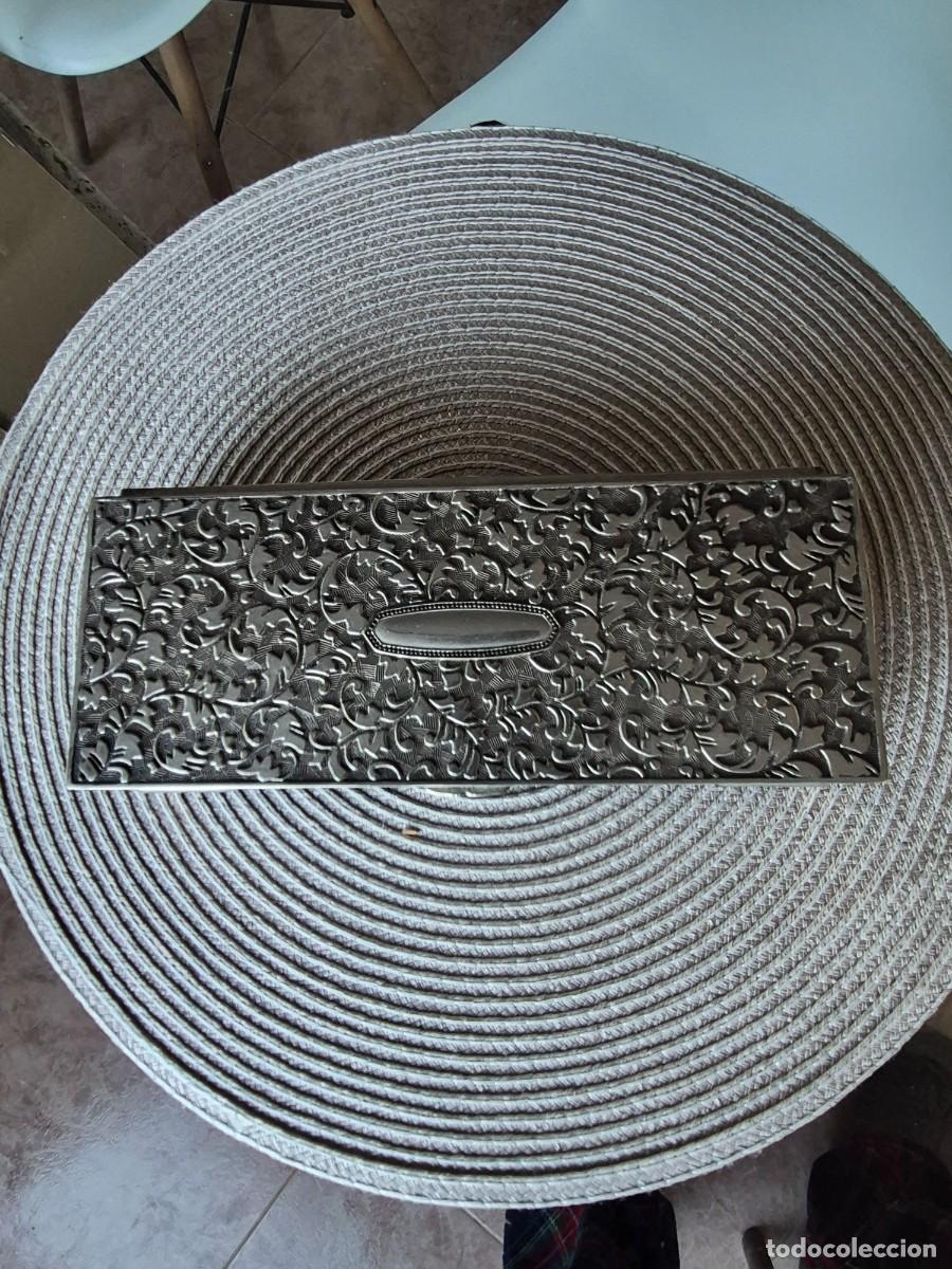 Antig&uuml;edades: Joyero Mid Century Art Noveau chapado en plata
