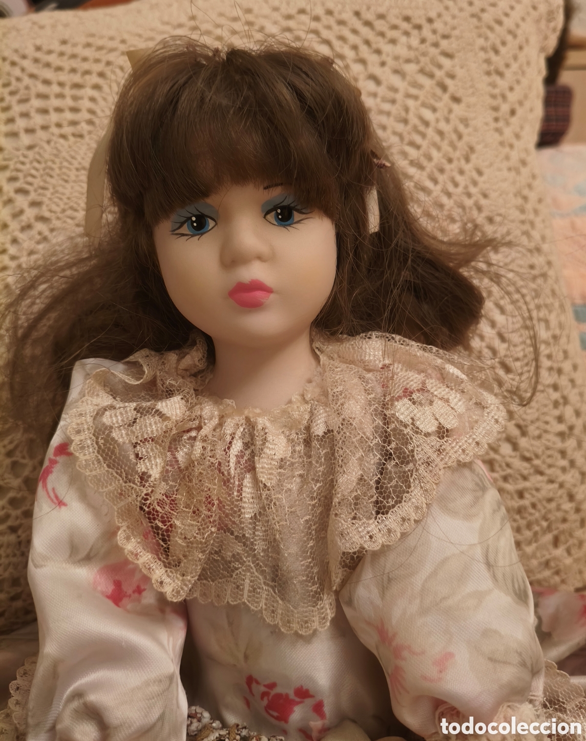Antig&uuml;edades: Lote de 5 mu&ntilde;ecas de porcelana - Foto 6