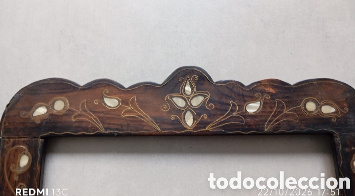 Antig&uuml;edades: Marco de madera Oriental. - Foto 6