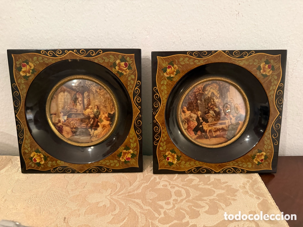 Antig&uuml;edades: Cuadros s XIX preciosos - Foto 5