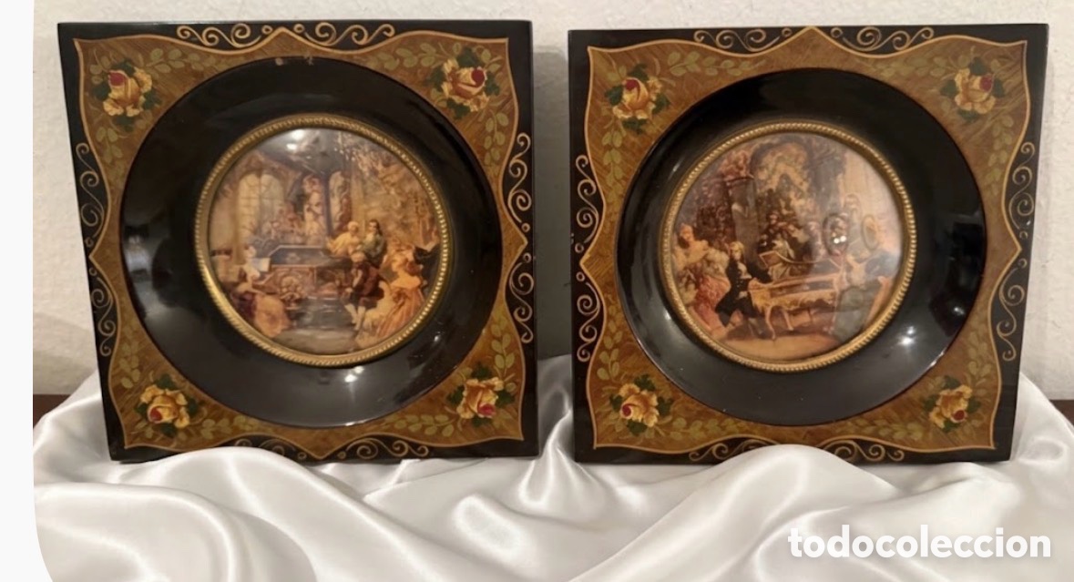 Antig&uuml;edades: Cuadros s XIX preciosos