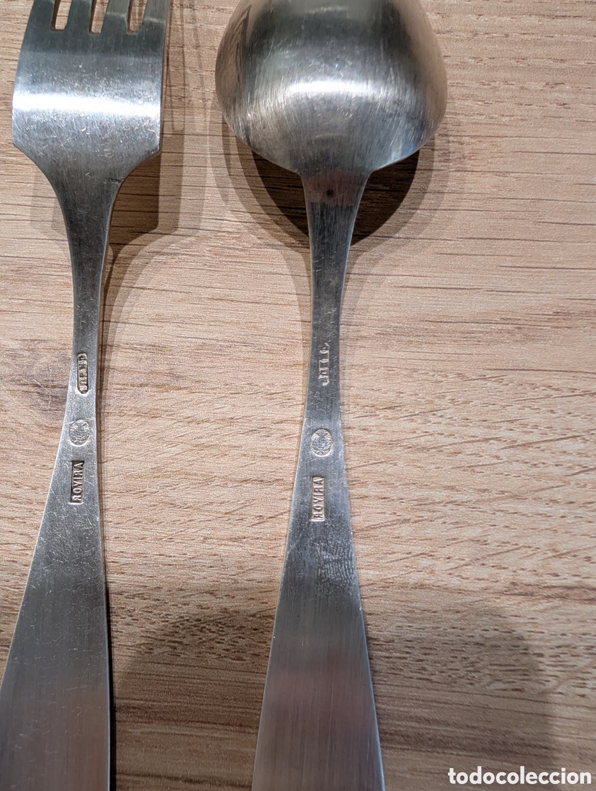 Antig&uuml;edades: Cubiertos de plata marca Rovira - Foto 3