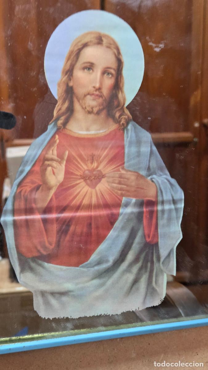 Antig&uuml;edades: cuadri religioso vintage - Foto 2