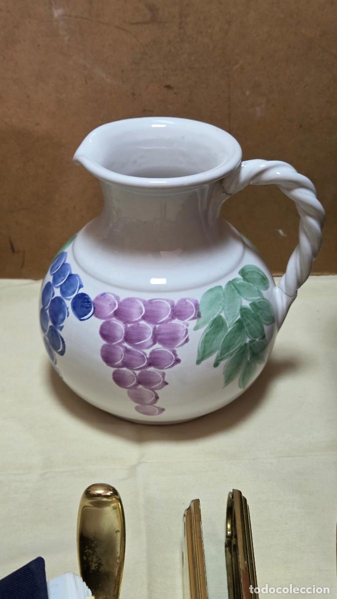 Antig&uuml;edades: jarra de ceramica vintage - Foto 2