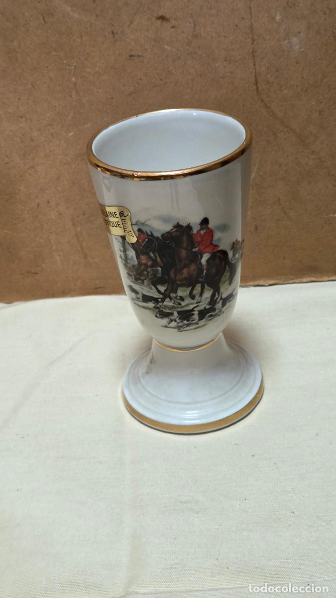 Antig&uuml;edades: copa de ceramica vintage