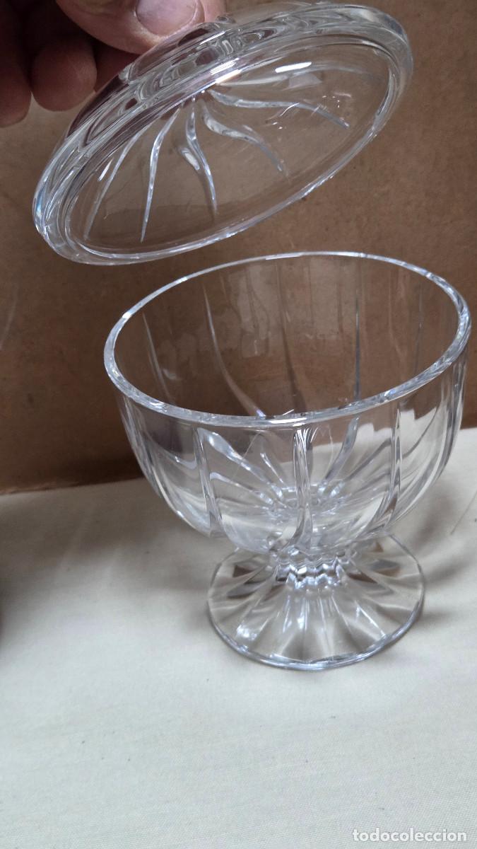 Antig&uuml;edades: bombonera de cristal vintage - Foto 3