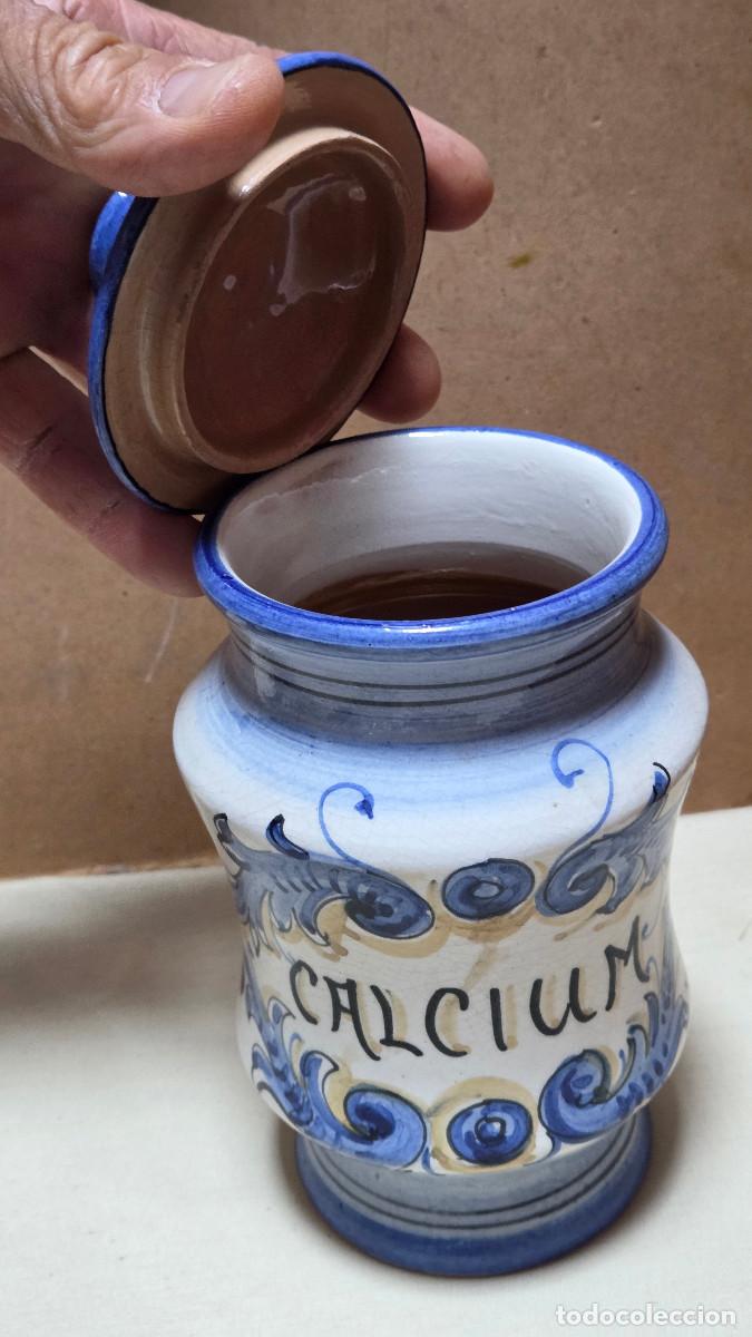 Antig&uuml;edades: tarro de famacia antiguo - Foto 6