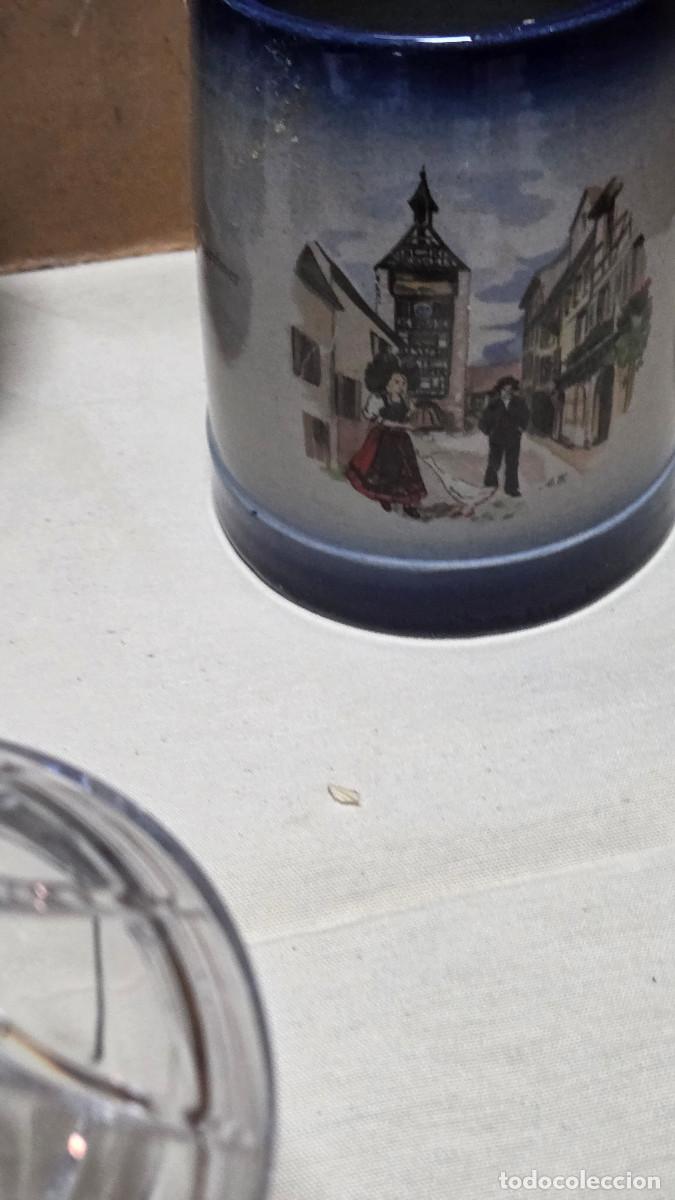 Antig&uuml;edades: jarra de ceramica vintage - Foto 2