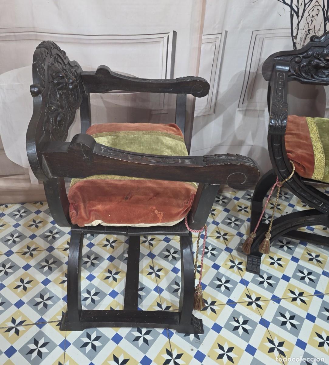 Antig&uuml;edades: Pareja de jamugas estilo renacentista - Foto 3
