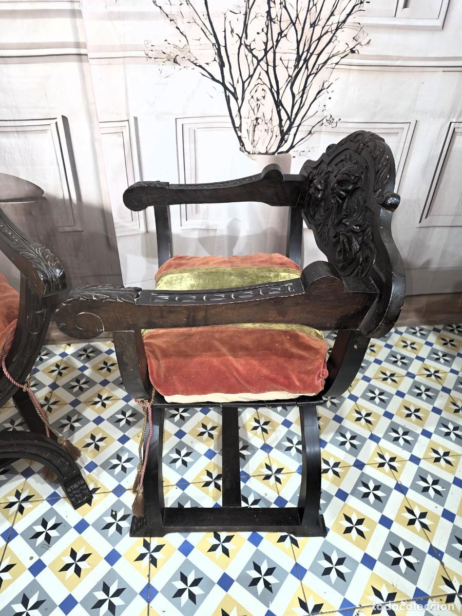 Antig&uuml;edades: Pareja de jamugas estilo renacentista - Foto 6