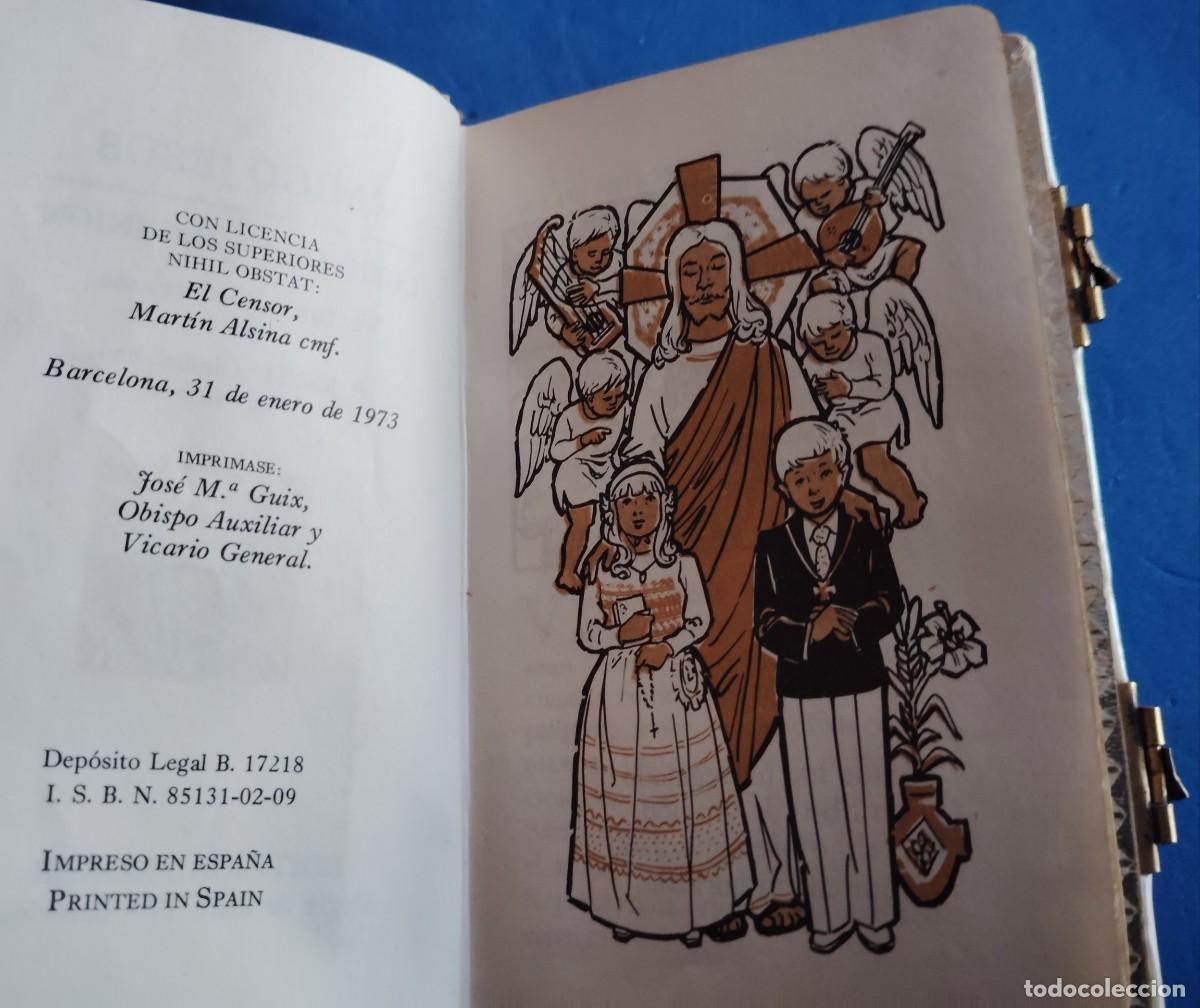 Antig&uuml;edades: LIBRO PRIMERA COMUNION 1973..EL ENVIO ESTA INCLUIDO . - Foto 2