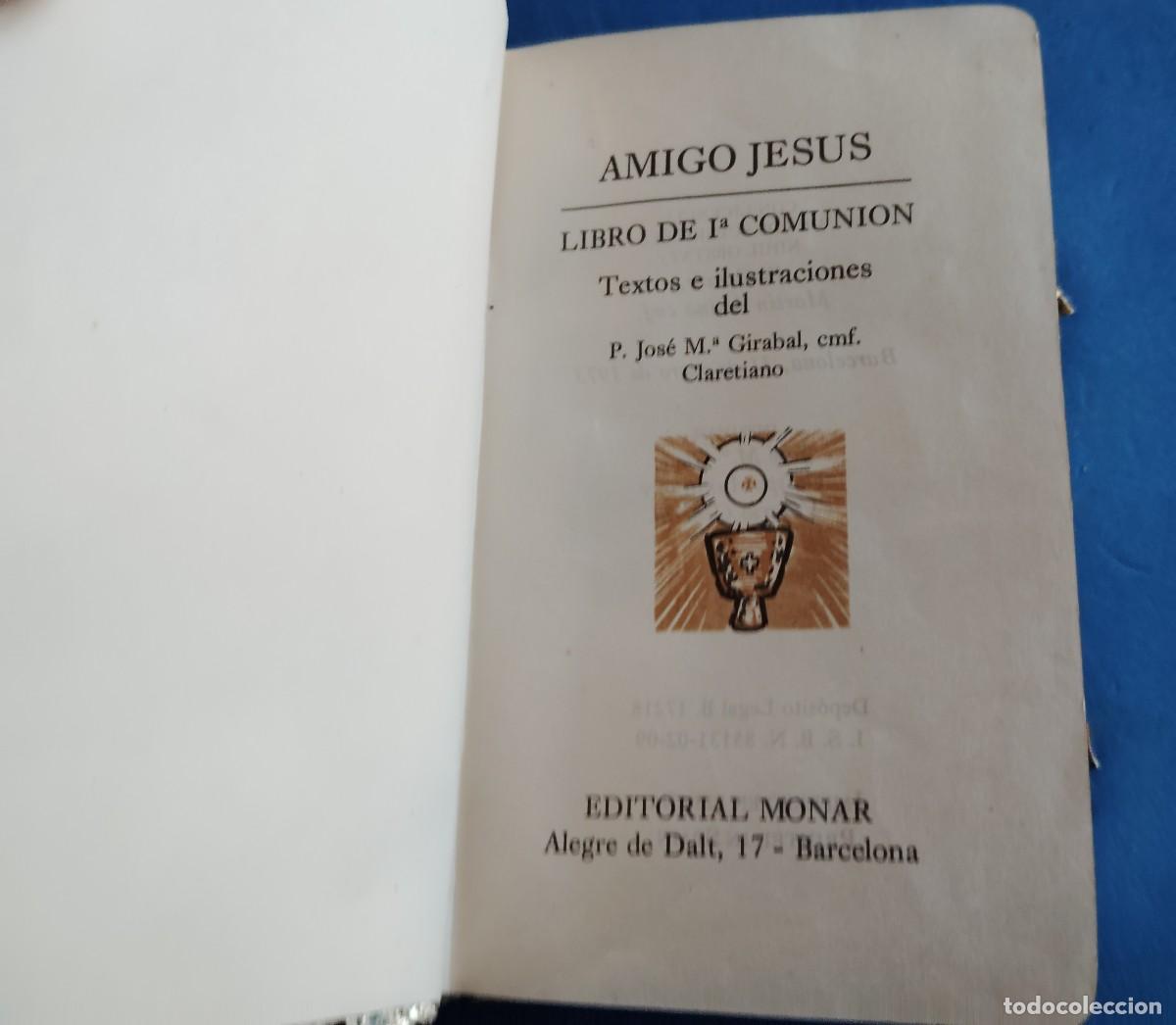 Antig&uuml;edades: LIBRO PRIMERA COMUNION 1973..EL ENVIO ESTA INCLUIDO . - Foto 3