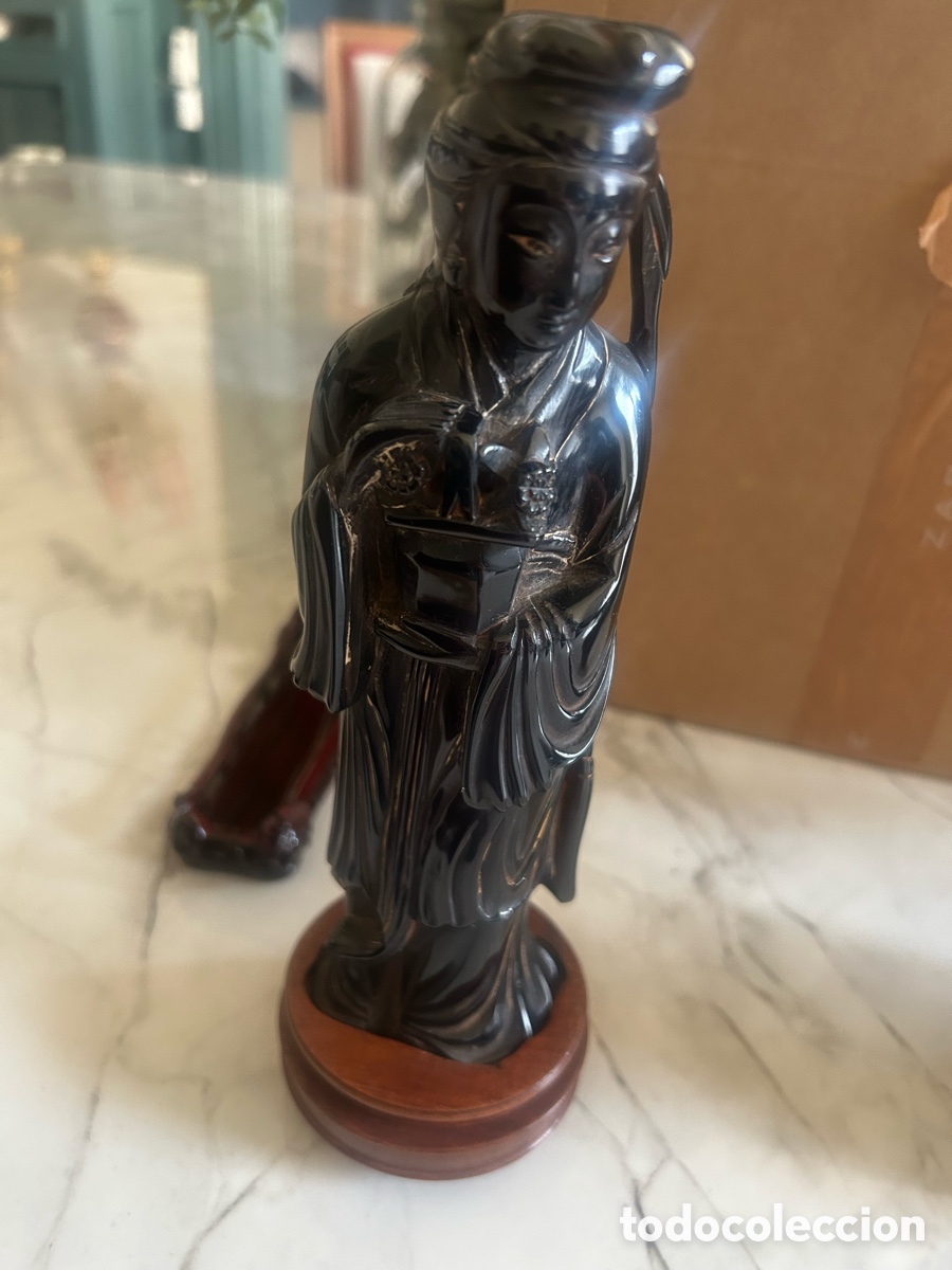 Antig&uuml;edades: Figura mujer asi&aacute;tica