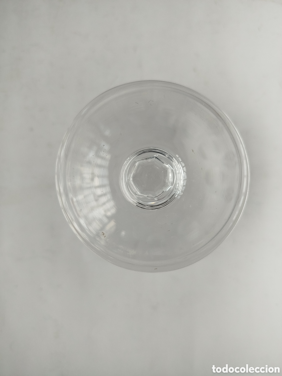 Antig&uuml;edades: 8 COPAS DE CHAMP&Aacute;GNE ESTILO PONPADOUR DE CRISTAL TALLADO.