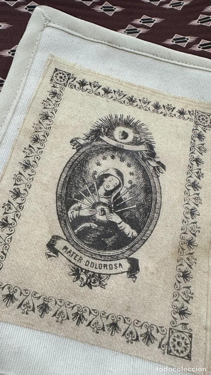 Antig&uuml;edades: Escapulario Mater Dolorosa - Foto 1