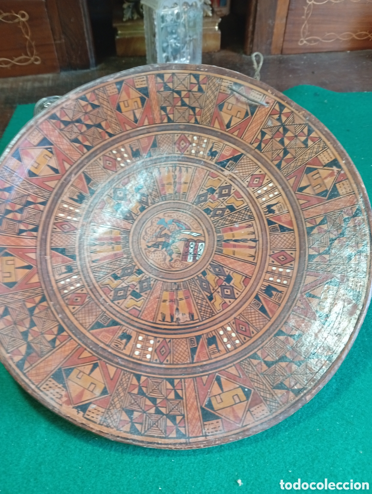 Antig&uuml;edades: Plato de cer&aacute;mica Peruana - Foto 1