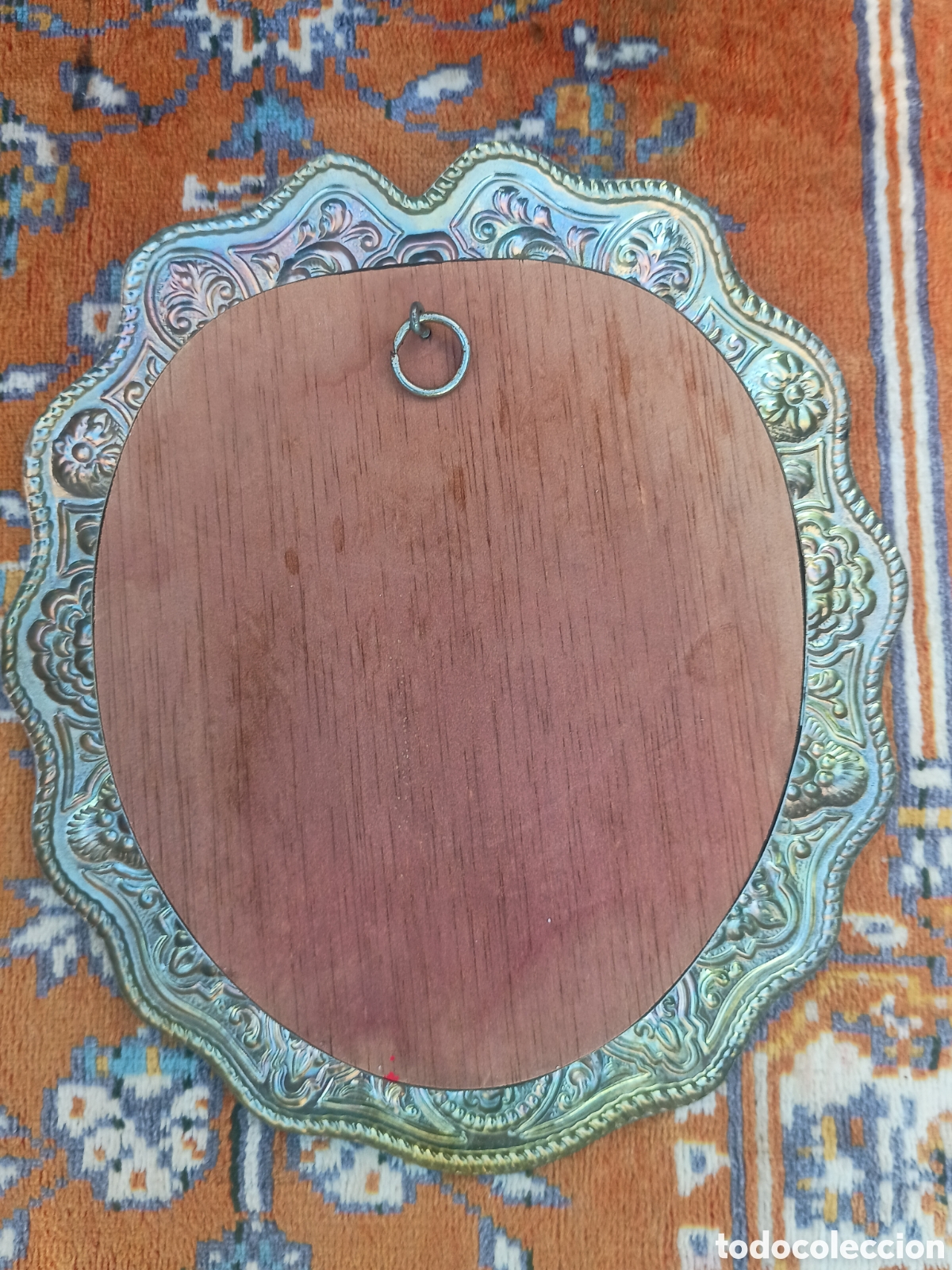 Antig&uuml;edades: Estuche relicario plateado - Foto 2