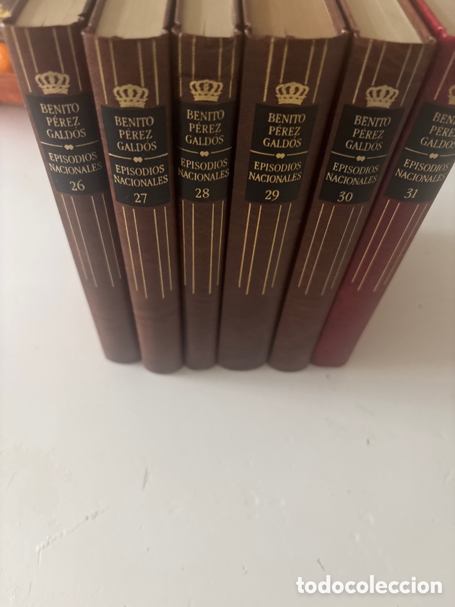Antig&uuml;edades: Colecci&oacute;n completa 46 Episodios Nacionales Gald&oacute;s - C&iacute;rculo 1987