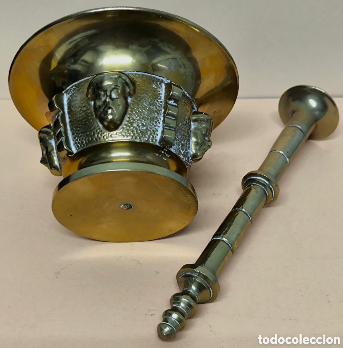 Antig&uuml;edades: ALMIREZ/MORTERO BRONCE 1 Kg. - Foto 4